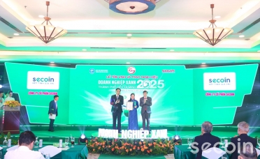 Secoin vinh dự đón nhận Danh hiệu Doanh nghiệp Xanh TP.HCM năm 2025